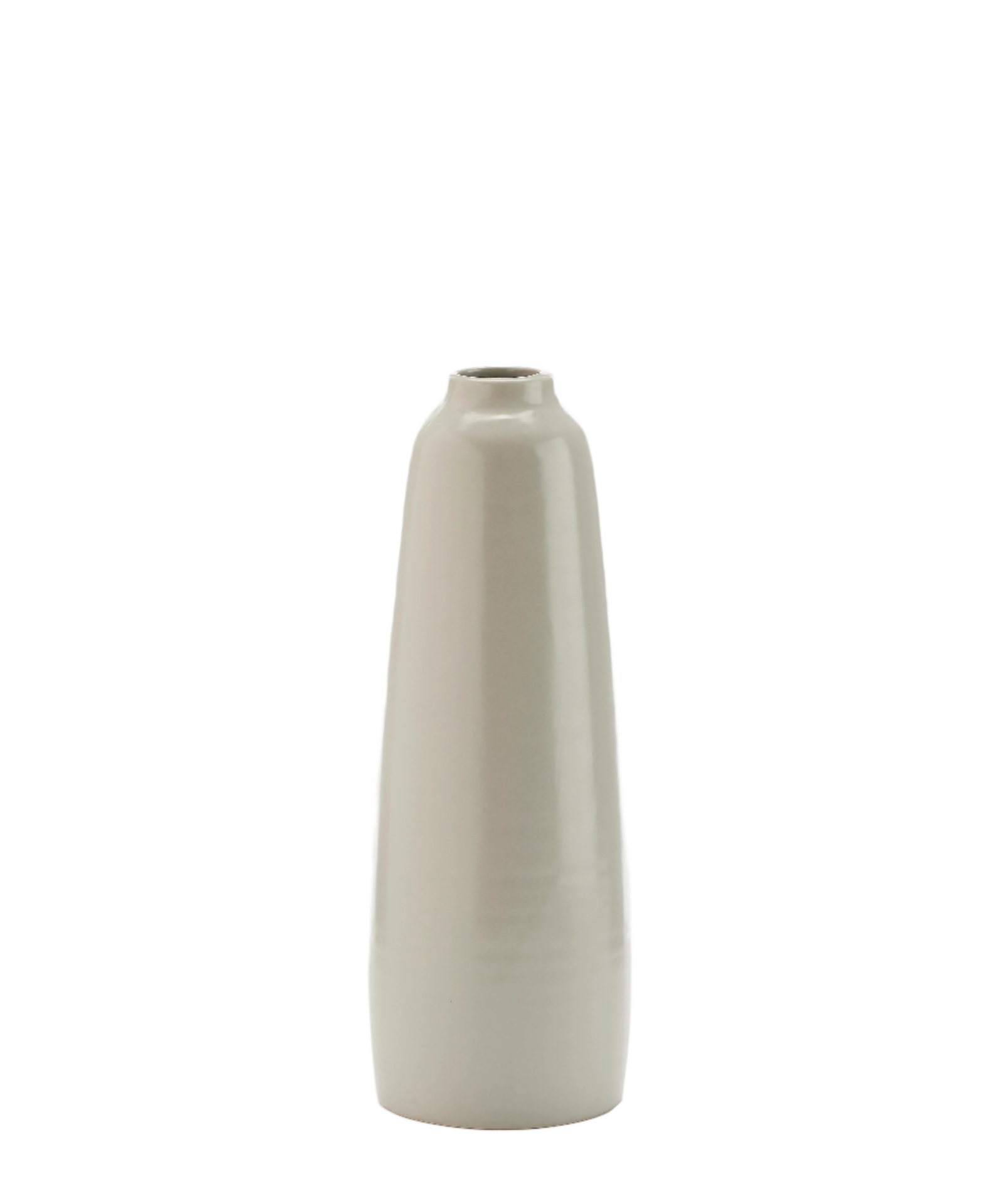 Tapered Tabletop Ceramic Vase